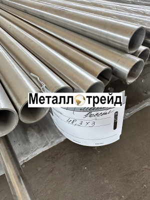 Труба нержавеющая 12Х18Н10Т 8х1 мм 12Х18Н10Т, TP 321, ГОСТ 9941-81, ГОСТ 9940-81, ASTM A312, ASTM A213, длина 4500-6500