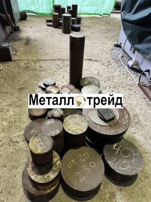 Поковка стальная ХВГ 80 мм